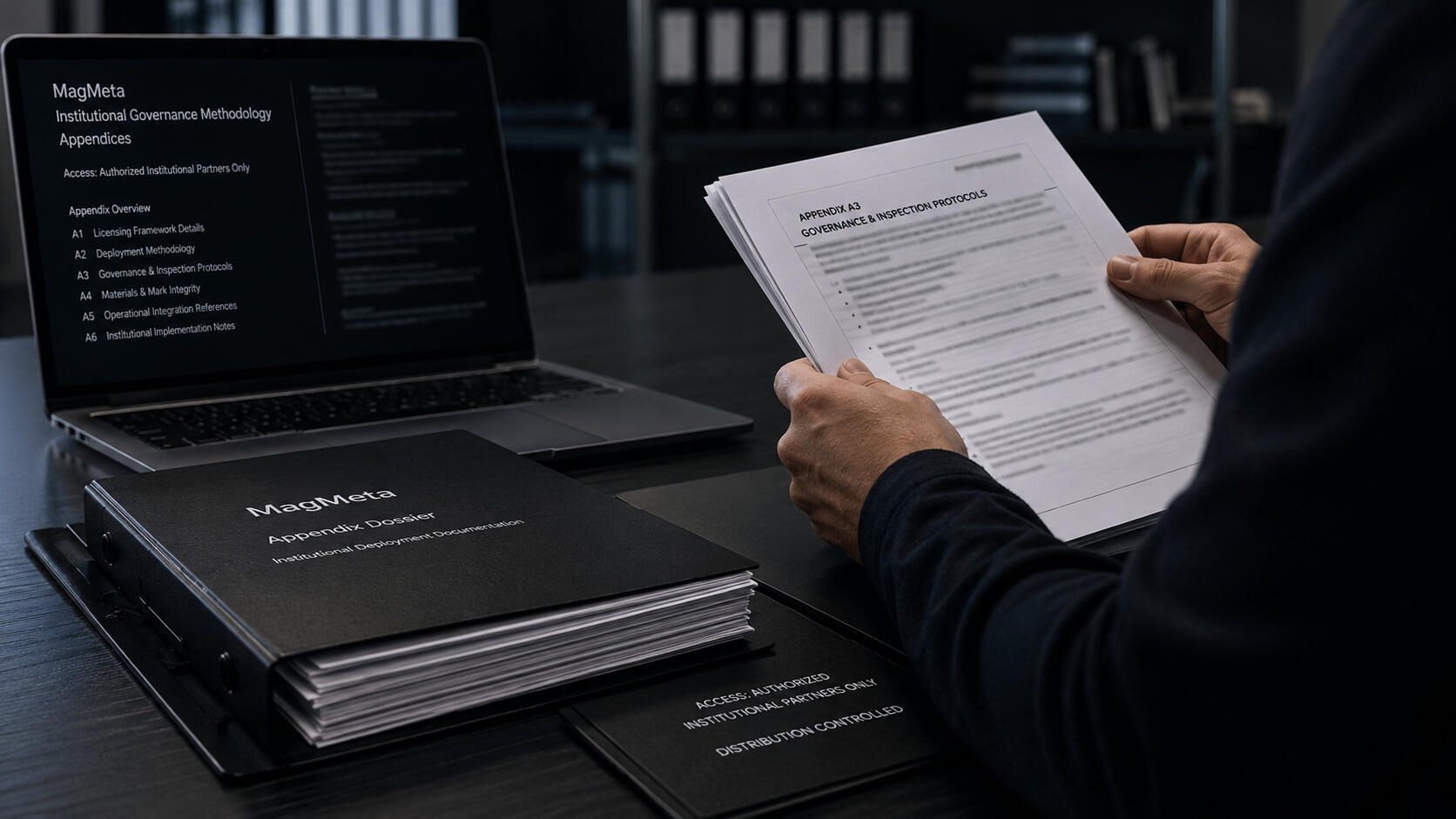 MagMeta — Asset-Layer Governance Infrastructure Base → Mark → Protect methodology.